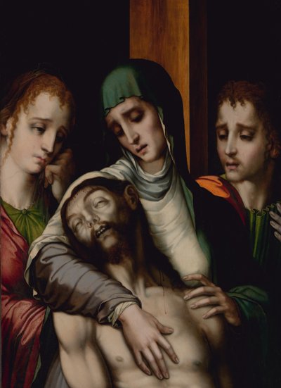 嘆き、ca。 1560年。 作： Luis de Morales