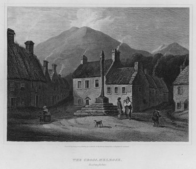 The Cross, Melrose, Roxburghshire (Englanding) 作： Luke (after) Clennell