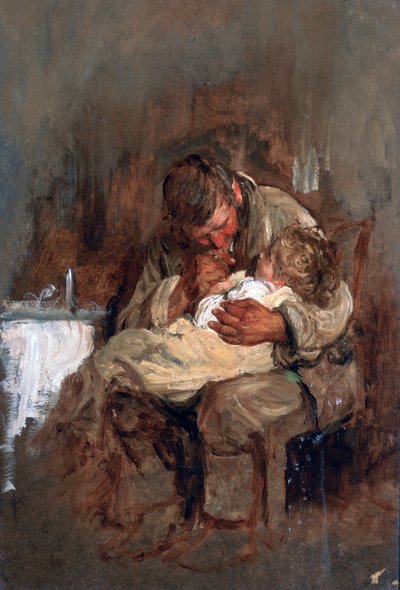 習作」1843-1927年 作： Luke Fildes