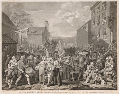 1746年のホガース後の1746年、3月からフィンチリーへ。 作： Luke Sullivan
