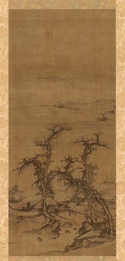 訪問時に秦を運ぶ、1271-1368。 作： Luo Zhichuan