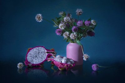 ムーディ・ドラゴンフルーツが花を咲かせる 作： Lydia Jacobs