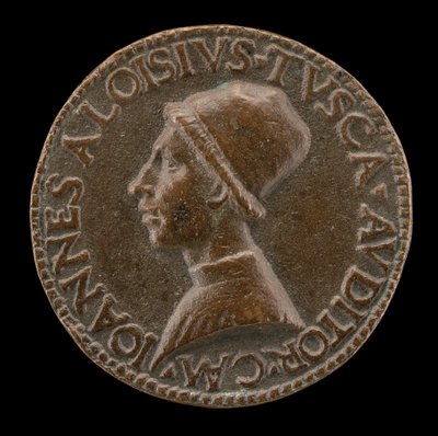 Giovanni Alvise Toscani, c. 1450-1478, Milanese Jurisconsult, Consistorial Advocate...[obverse]. 作： Lysippus Junior