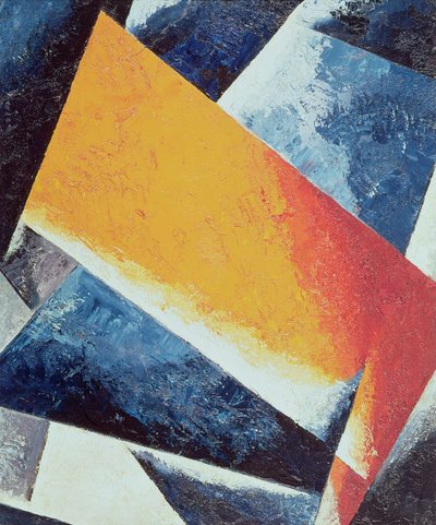 建築構成 作： Lyubov Sergeevna Popova