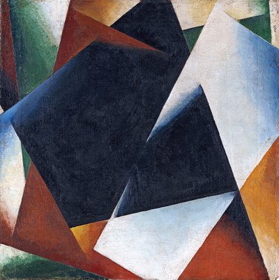 Painterly Architectonic、1918 作： Lyubov Sergeevna Popova