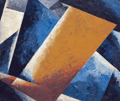 Painterly Architectonic、1918 作： Lyubov Sergeevna Popova
