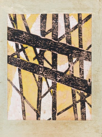 展示カタログ5 x 5 = 25、1921年。 作： Lyubov Sergeevna Popova
