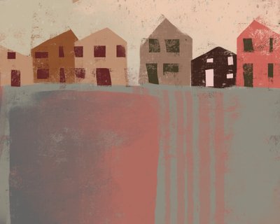 居心地の良い連棟住宅 作： 