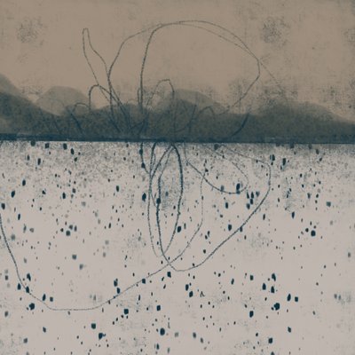 質感のある抽象的な線 作： MANSI SAXENA