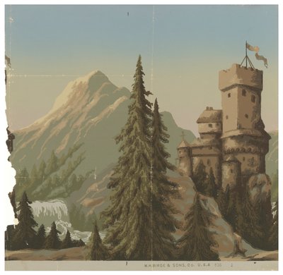 ライン川の城 作： M.H. Birge and Sons Co