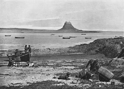 ホーリー島、c1896 作： M. Aunty