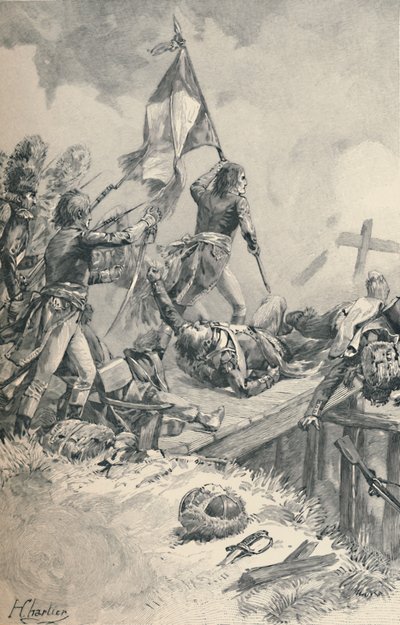 アルコレのボナパルト、1796年、1896年 作： M. Haider