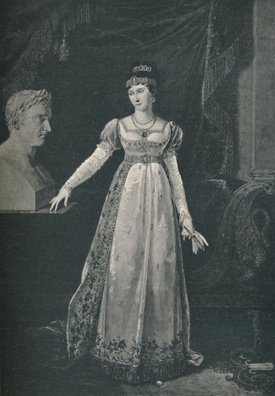 マリーポーリンボナパルト-マダムルクレール、ボルゲーゼ姫、c1806、1896 作： M. Haider