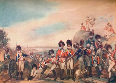 シティ・オブ・ロンドンのロイヤル・アソシエイテッド・ワード・アンド・ボランティア・コープス、c1799, 1914 作： M Place