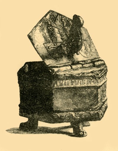 ピューター容器、c1300、1881。 作： M Sullivan