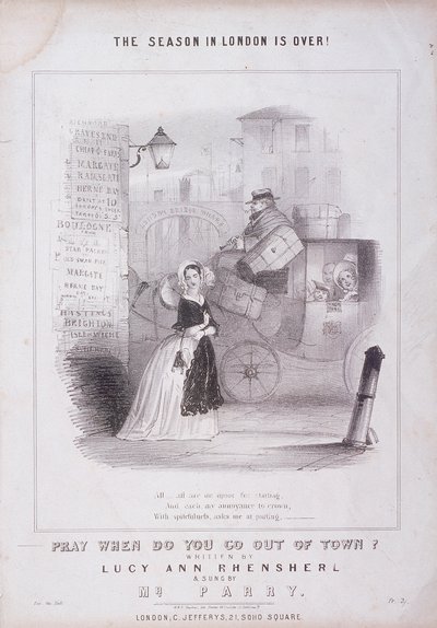ロンドンブリッジワーフ、ロンドン、c1840 作： M and N Hanhart