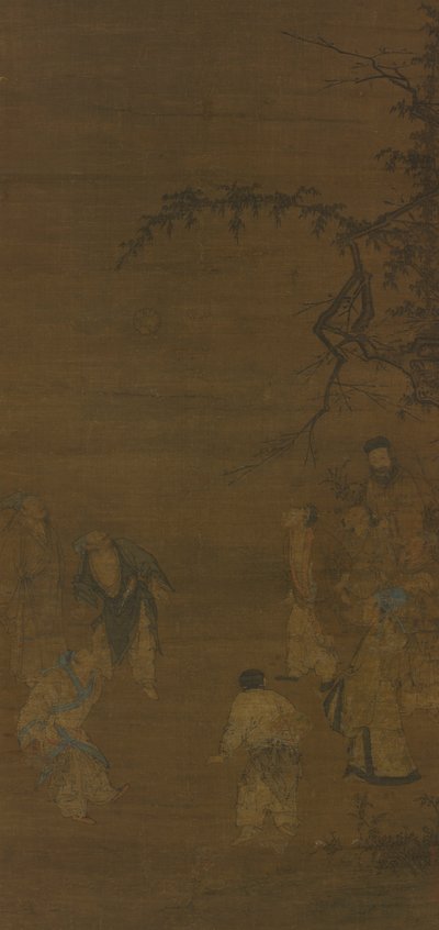 フットボール選手、c。 1100年代後半〜1四半期1200年代 作： Ma Yüan