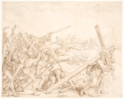 Fiat voluntas tua (あなたは成し遂げられます) 作： Maarten van Heemskerck
