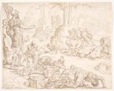 ギデオン軍の縮小 作： Maarten van Heemskerck