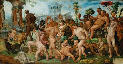 バッカスの凱旋行列c。 1536年 作： Maarten van Heemskerck