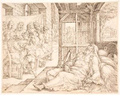 トビトの盲目 作： Maarten van Heemskerck