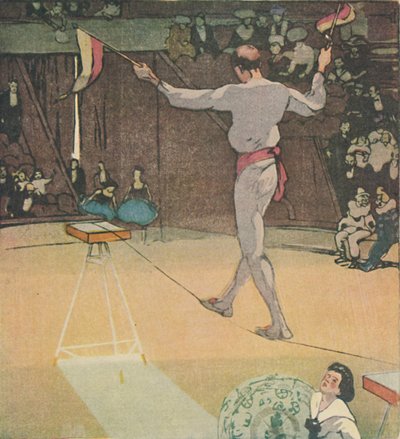 タイトロープダンサー、1919年 作： Mabel Alington Royds