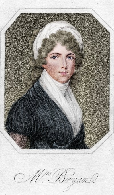 ブライアン夫人、1801年 作： Mackenzie
