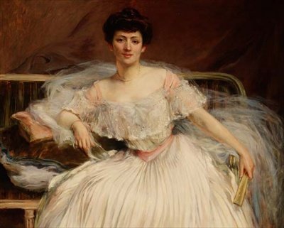 ある女性の肖像 作： Madeleine Carpentier