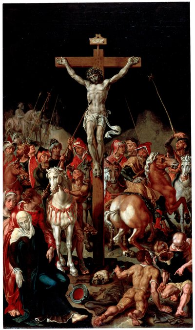 カルバリー、1545〜1550 作： Maerten van Heemskerck