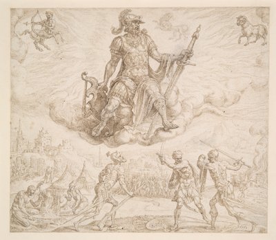 火星、コレリック気質 作： Maerten van Heemskerck