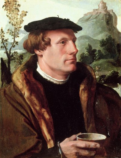 紳士の肖像 作： Maerten van Heemskerck