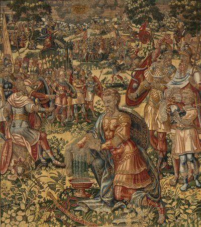 História de Gideão, final do século XVI (seda e lã) 作： Maerten van Heemskerck