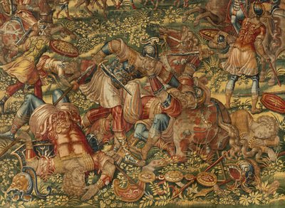 ギデオンの物語、16世紀後半（シルクとウール） 作： Maerten van Heemskerck