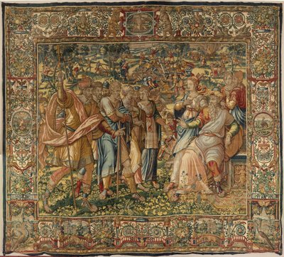 ギデオンの物語、16世紀後半（シルクとウール） 作： Maerten van Heemskerck