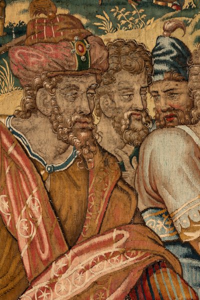 ギデオンの物語、16世紀後半（シルクとウール） 作： Maerten van Heemskerck