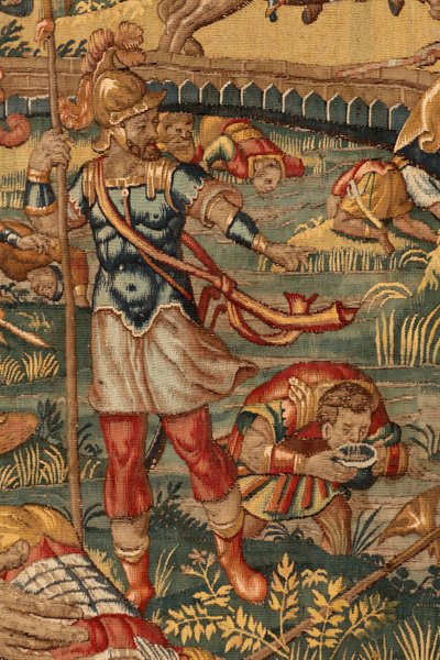 ギデオンの物語、16世紀後半（シルクとウール） 作： Maerten van Heemskerck