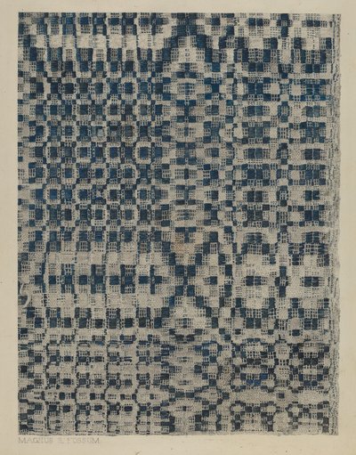 カバーレット、1938年頃 作： Magnus S. Fossum