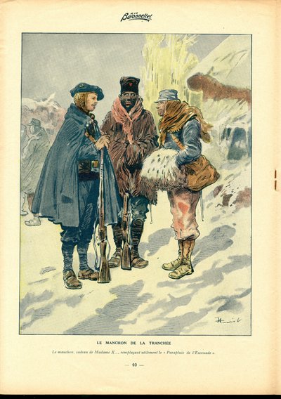 La Baionnette, Satirical in Colours 作： Henri Maigrot