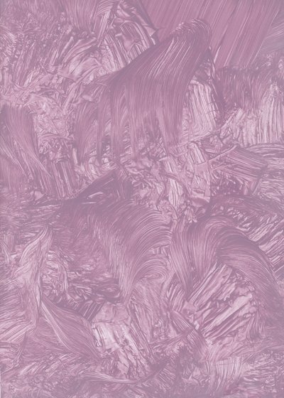 モーブ色の抽象的な渦巻き 作： Maira Ribena