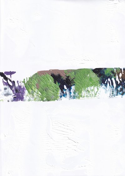 静謐な抽象風景 作： 