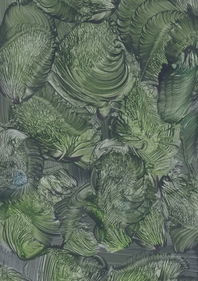 渦巻く森の緑 作： Maira Ribena