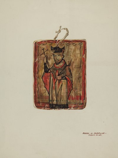 祭壇画、1935-1942年 作： Majel G. Claflin