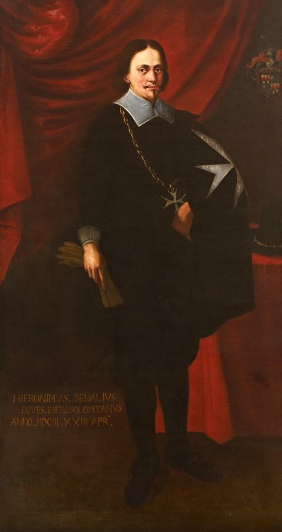Heironimus Benalius-Girolamoベルガモのベナリオ、1603 作： Maltese School