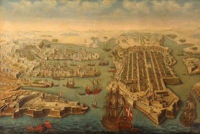 バレッタと3つの都市 作： Maltese School