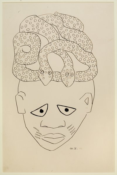 マスクの研究 作： Malvin Gray Johnson