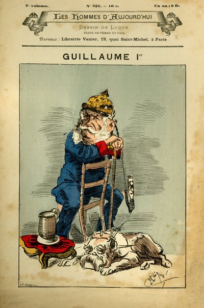 マニュエル・ルケ（1854-1919）が描いた「Les Hommes d
