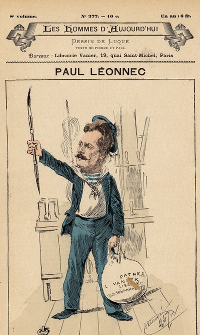 マニュエル・ルーク（1854-1919）のイラストによる「Les Hommes d