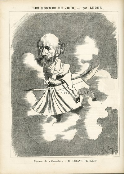 マニュエル・ルク（1854-1919）が「La Caricature」（1880年）に描いたもの。 作： Manuel Luque