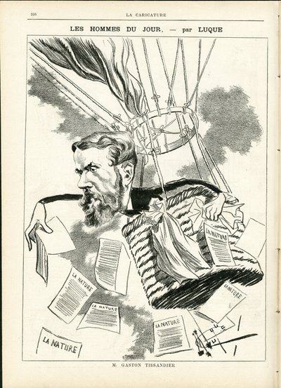 マニュエル・ルク（1854-1919）が「La Caricature」（1880年）に描いたもの。 作： Manuel Luque