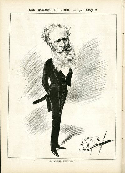 La Caricature』（1880年）に掲載されたマニュエル・ルケ（1854-1919）のイラスト 作： Manuel Luque